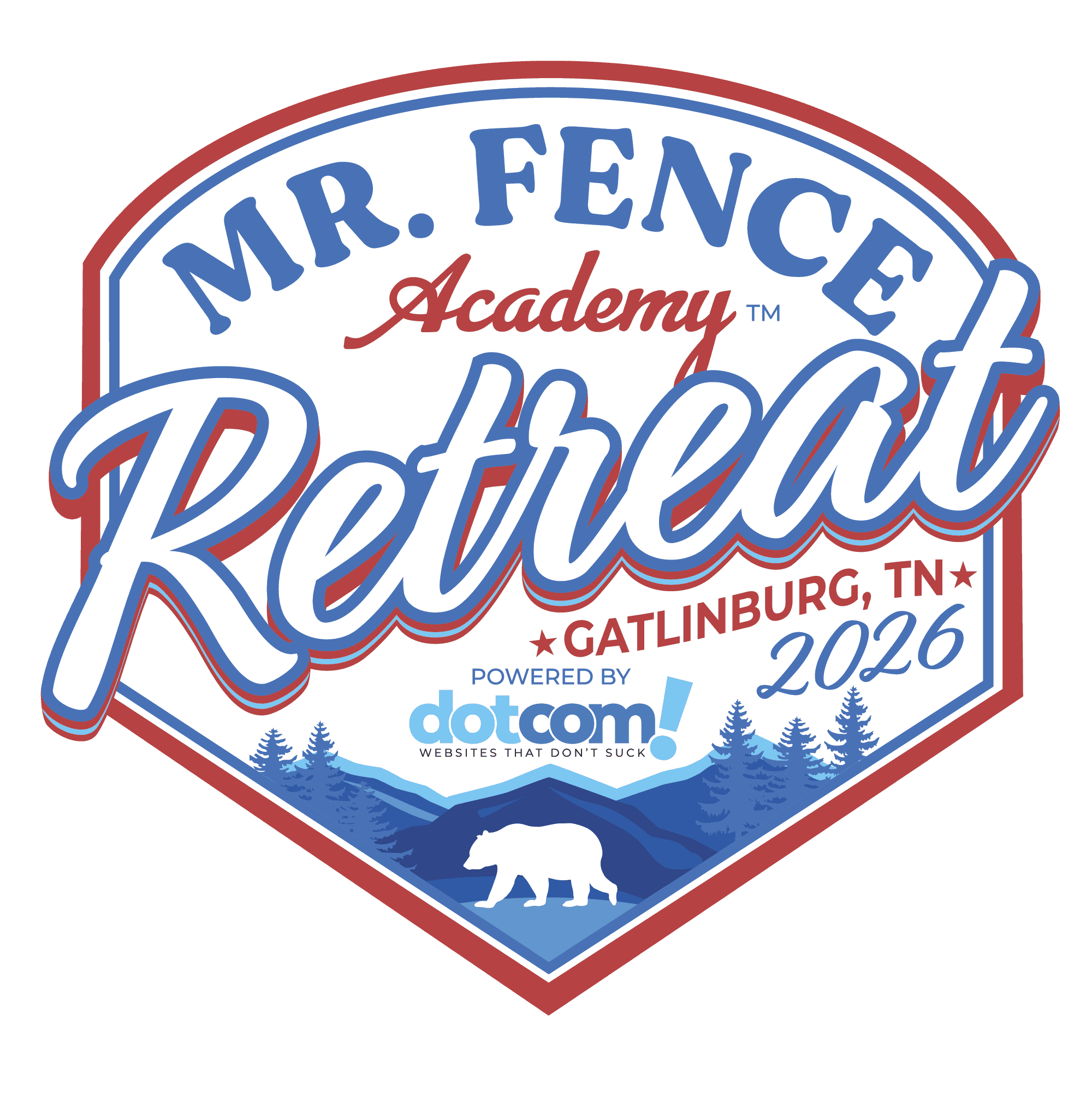 Mr. Fence Academy Retreat Logo